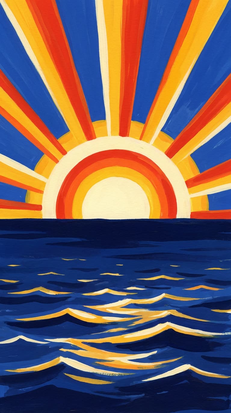 A primeira luz do mundo